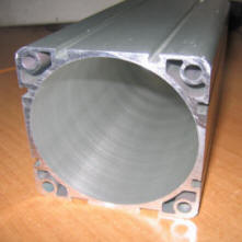 cubo calibrato in alluminio per cilindri pneumatici